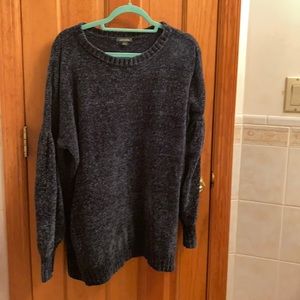 Cozy green oversized sweater